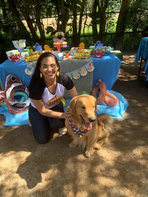 Festa de aniversário do Chopper com a Confete Pet